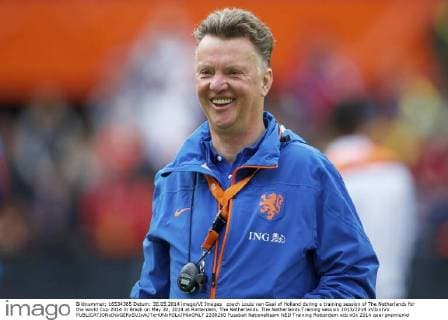 coach Louis van Gaal of Holland during a training session of The Netherlands for the world Cup 2014 in Brazil on May 30, 2014 at Rotterdam, The Netherlands. The Netherlands Training session 2013 2014 xVIxxIVx 2338260