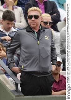 PARIS, 30.05.2014, Boris Becker (GER)Trainer von Novak Djokovic (SRB) bei den Tennis French Open 2014 in Paris