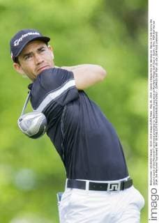 May 30, 2014: Camilo Villegas hits his tee shot on the no.18 hole during the second round of the Memorial Tournament presented by Nationwide Insurance at Muirfield Village Golf Club in Dublin, Ohio. PGA Golf Herren 2014: the Memorial Tournament MAY 30 - ZUMAct5