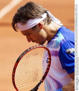 TENNIS - ATP, French Open 2014 PARIS,FRANKREICH,31.MAI.14 - TENNIS - ATP Tennis Herren World Tour, Grand Slam, Roland Garros, French Open. Bild zeigt David Ferrer (ESP). 