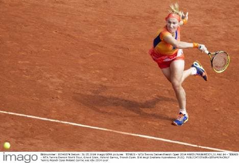 TENNIS - WTA Tennis Damen French Open 2014 PARIS,FRANKREICH,31.MAI.14 - TENNIS - WTA Tennis Damen World Tour, Grand Slam, Roland Garros, French Open. Bild zeigt Svetlana Kuznetsova (RUS). 