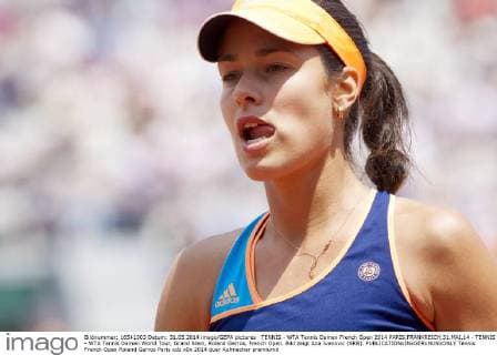 TENNIS - WTA Tennis Damen French Open 2014 PARIS,FRANKREICH,31.MAI.14 - TENNIS - WTA Tennis Damen World Tour, Grand Slam, Roland Garros, French Open. Bild zeigt Ana Ivanovic (SRB). 