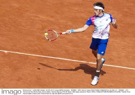 TENNIS - ATP, French Open 2014 PARIS,FRANKREICH,31.MAI.14 - TENNIS - ATP Tennis Herren World Tour, Grand Slam, Roland Garros, French Open. Bild zeigt Leonardo Mayer (ARG). 