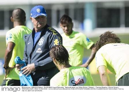 Nationaltrainer Luiz Felipe Scolari (Felipao) - Training Brasilien, Granja Comary. TERESOPOLIS RJ, Brasil 31 05 2014. ( x(11)xCelsoxPupox xFotoarenax  (24380)