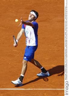 Leonardo Mayer (ARG) TENNIS : Roland Garros 2014 - Internationaux de France - 31 05 2014 GwendolineLeGoff Panoramic 