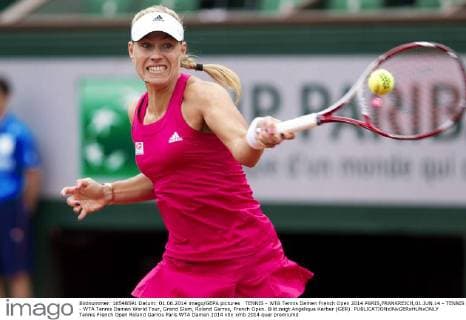 TENNIS - WTA Tennis Damen French Open 2014 PARIS,FRANKREICH,01.JUN.14 - TENNIS - WTA Tennis Damen World Tour, Grand Slam, Roland Garros, French Open. Bild zeigt Angelique Kerber (GER). 