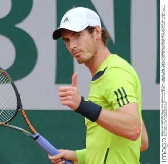 Andrew - Andy - Murray of Great Britain gestures during his French Open men s third round match at Roland Garros in Paris on June 1, 2014.  PAR20140601715
