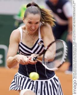 TENNIS - WTA Tennis Damen French Open 2014 PARIS,FRANKREICH,02.JUN.14 - TENNIS - WTA Tennis Damen World Tour, Grand Slam, Roland Garros, French Open. Bild zeigt Jelena Jankovic (SRB). 