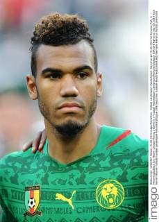 Fußball Länderspiel: Deutschland - Kamerun am 01.06.2014 im Borussia-Park in Mönchengladbach Eric Maxim Choupo-Moting ( Kamerun )