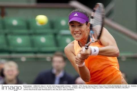 TENNIS - WTA Tennis Damen French Open 2014 PARIS,FRANKREICH,03.JUN.14 - TENNIS - WTA Tennis Damen World Tour, Grand Slam, Roland Garros, French Open. Bild zeigt Garbine Muguruza (ESP). 
