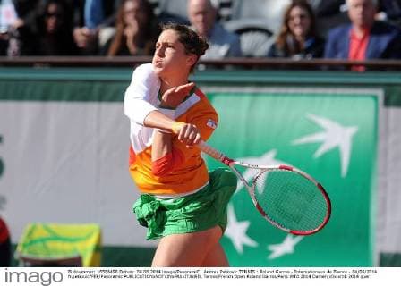 Andrea Petkovic TENNIS : Roland Garros - Internationaux de France - 04 06 2014 N.LeGouic FEP Panoramic 