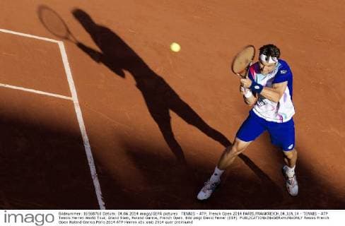 TENNIS - ATP, French Open 2014 PARIS,FRANKREICH,04.JUN.14 - TENNIS - ATP Tennis Herren World Tour, Grand Slam, Roland Garros, French Open. Bild zeigt David Ferrer (ESP). 
