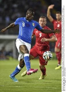 Mario Balotelli Italien, Tom Schnell Luxemburg Perugia, Italien - Luxemburg andreaxstaccioli