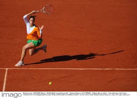 Andrea Petkovic (All) TENNIS : Roland Garros 2014 - Internationaux de France - 04 06 2014 TennisMagazine Panoramic 