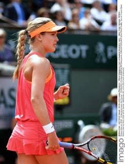 Maria Sharapova (rus) vs Eugenie Bouchard (can) - demi finale femmes TENNIS : Roland Garros 2014 - Internationnaux de France - 05 06 2014 AnthonyBIBARD FEP Panoramic 