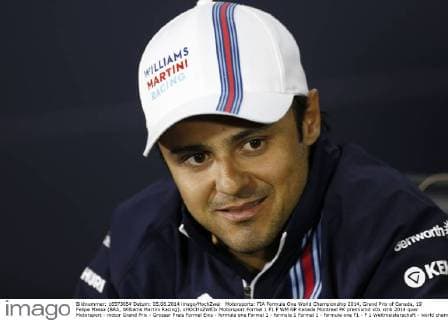 Motorsports: FIA Formula One World Championship 2014, Grand Prix of Canada, 19 Felipe Massa (BRA, Williams Martini Racing), xHOCHxZWEIx
