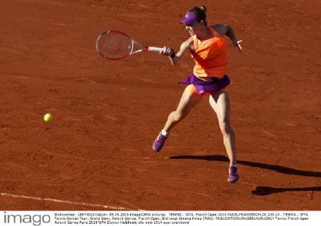 TENNIS - WTA, French Open 2014 PARIS,FRANKREICH,05.JUN.14 - TENNIS - WTA Tennis Damen Tour, Grand Slam, Roland Garros, French Open. Bild zeigt Simona Halep (ROU). 