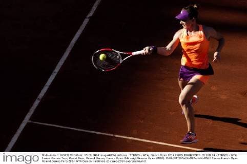 TENNIS - WTA, French Open 2014 PARIS,FRANKREICH,05.JUN.14 - TENNIS - WTA Tennis Damen Tour, Grand Slam, Roland Garros, French Open. Bild zeigt Simona Halep (ROU). 