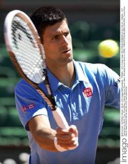 TENNIS - ATP, French Open 2014 PARIS,FRANKREICH,06.JUN.14 - TENNIS - ATP Tennis Herren World Tour, Grand Slam, Roland Garros, French Open. Bild zeigt Novak Djokovic (SRB). 