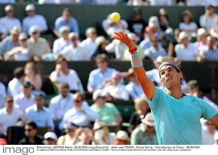 rafael nadal TENNIS : Roland Garros - Internationaux de France - 06 06 2014 N.LeGouic FEP Panoramic 