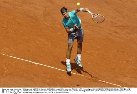 TENNIS - ATP, French Open 2014 PARIS,FRANKREICH,08.JUN.14 - TENNIS - ATP Tennis Herren World Tour, Grand Slam, Roland Garros, French Open, Finale. Bild zeigt Rafael Nadal (ESP). 