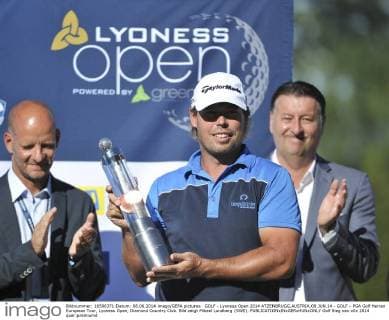 GOLF - Lyoness Open 2014 ATZENBRUGG,AUSTRIA,08.JUN.14 - GOLF - PGA Golf Herren European Tour, Lyoness Open, Diamond Country Club. Bild zeigt Mikael Lundberg (SWE). 