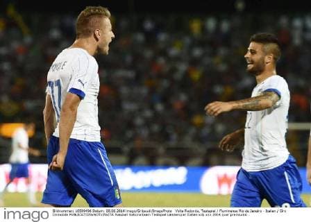 Volta Redonda, Testspiel Fluminense Rio de Janeiro - Italien Ciro Immobile 