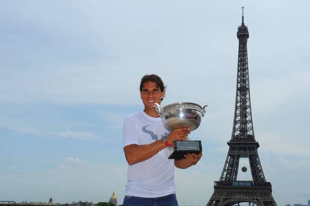 Rafael Nadal (Esp) TENNIS : Rafael Nadal - Sieger French Open Roland Garros 2014 - Paris - 09 06 2014 TennisMagazine 