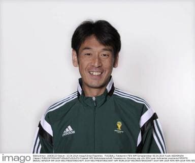 FUSSBALL Fototermin FIFA WM Schiedsrichter 09.04.2014 Yuichi NISHIMURA (Japan)