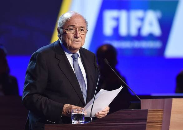 Fussball 64. FIFA Kongress in Sao Paulo 2014 11.06.2014 FIFA Präsident Joseph S. Blatter (Schweiz)