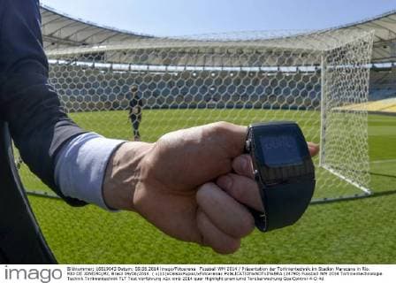 Fussball WM 2014 Präsentation der Torlinientechnik im Stadion Maracana in Rio. RIO DE JANEIRO RJ, Brasil 09 06 2014. ( x(11)xCelsoxPupox xFotoarenax  (24790)