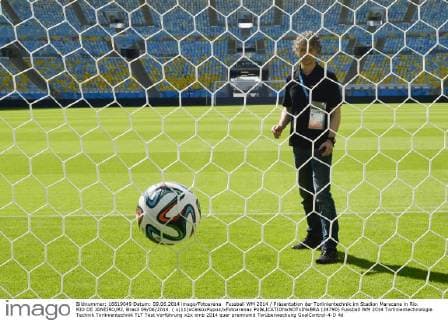 Fussball WM 2014 Präsentation der Torlinientechnik im Stadion Maracana in Rio. RIO DE JANEIRO RJ, Brasil 09 06 2014. ( x(11)xCelsoxPupox xFotoarenax  (24790)