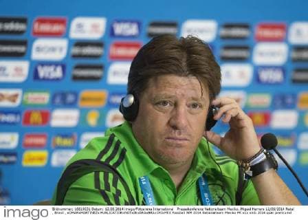 Pressekonferenz Nationalteam Mexiko. Miguel Herrera 12 06 2014 Natal , Brasil , xOMARxMARTINEZx 
