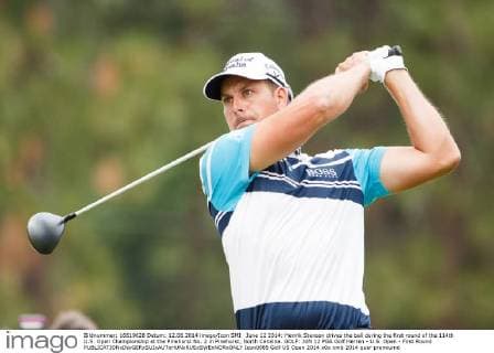 June 12 2014: Henrik Stenson drives the ball during the first round of the 114th U.S. Open Championship at the Pinehurst No. 2 in Pinehurst, North Carolina. GOLF: JUN 12 PGA Golf Herren - U.S. Open - First Round Icon0985 EDITORIAL USE ONLY