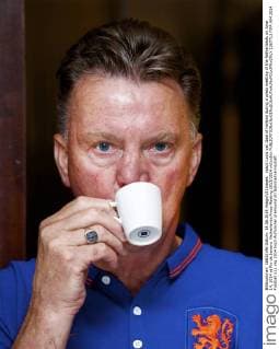 coach Louis van Gaal of Holland during a press meeting of the Netherlands on June 14, 2014 at Rio de Janeiro. Netherlands Press Meeting 2013 2014 xVIxxIVx 2367713