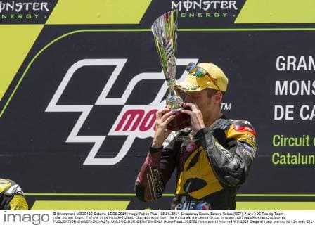 15.06.2014 Barcelona, Spain. Esteve Rabat (ESP), Marc VDS Racing Team rider,during Round 7 of the 2014 MotoGP2 World Championship from the Montmelo Barcelona circuit in Spain. xAlfredoxSanchezxZubiaurrex  ActionPlus11532782