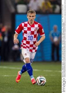 Luka Modric (CRO), JUNE 12, 2014 - Football Soccer : FIFA World Cup Brazil 2014 Group A match between Brazil 3-1 Croatia at Arena de Sao Paulo in Sao Paulo, Brazil. NOxTHIRDxPARTYxSALES.  (ptmb057992)