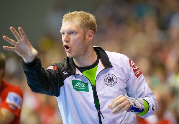 Handball Magdeburg 14.06.2014 Qualifikation zur WM 2015 Playoff Rückspiel Deutschland (GER) - Polen (POL) Deutschland qualifiziert sich nicht für die WM Johannes Bitter (Deutschland, No.01)