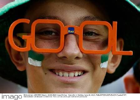 Iran s fan in Curitiba, June 16, 2014. 