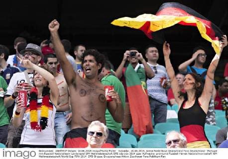 Salvador, 16.06.2014, Arena Fonte Nova Deutschland Fans Deutschland - Portugal mm
