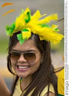 03170614JDI_BRA_MEX_FANS Fans of Brazil, Group A match number 16 of the 2014 World Cup 17 06 2014 - xOSVALDOxAGUILARx 