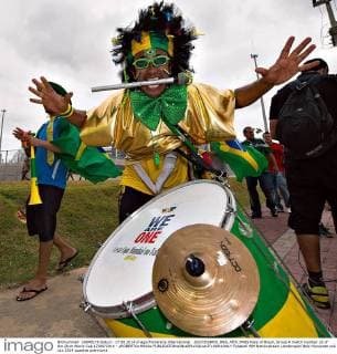 29170614RDI_BRA_MEX_FANS Fans of Brazil, Group A match number 16 of the 2014 World Cup 17 06 2014 - xROBERTOxMAYAx 