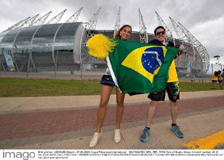 32170614RDI_BRA_MEX_FANS Fans of Brazil, Group A match number 16 of the 2014 World Cup 17 06 2014 - xROBERTOxMAYAx 