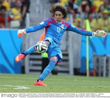 COPA2014 Fortaleza, CE - 17 06 2014: MEXICO BRAZIL X - Guillermo Ochoa, goalkeeper of Mexico during the match between Brazil vs Mexico, valid for the World Cup, held at Castellan. (Photo: Caetano Barreira Fotoarena) - x(3)xCaetanoxBarreirax xFotoarenax  (24471) Brasil x CroÃ¡cia