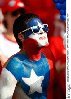 Chile Fans in Rio de Janeiro xMARCELOxHERNANDEZ PHOTOSPORTx 