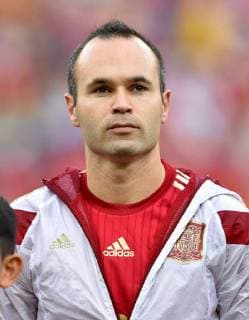 FUSSBALL WM 2014 VORRUNDE Gruppe B Spanien - Chile 18.06.2014 Andres Iniesta (Spanien)