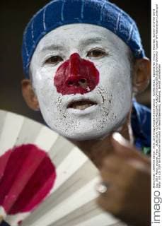 42190614DDI_ Japanese fan Group C Reported, Number 23 of the World Cup 2014 Match, pictured: Fans 19 06 2014 xOSVALDOxAGUILARx 