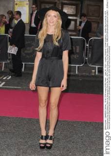 June 19, 2014 - London, England, United Kingdom - Wallis Day arrives for WTA Tennis Damen Pre-Wimbledon Party at Kensington Roof Garden. WTA Tennis Damen Pre-Wimbledon Party  - ZUMAs14