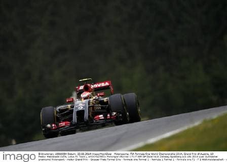 Motorsports: FIA Formula One World Championship 2014, Grand Prix of Austria, 13 Pastor Maldonado (VEN, Lotus F1 Team), xHOCHxZWEIx