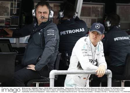 Motorsports: FIA Formula One World Championship 2014, Grand Prix of Austria, 6 Nico Rosberg (GER, Mercedes AMG Petronas F1 Team), xHOCHxZWEIx